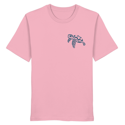 Lässig lustige Wasserschildkröte - Organic Shirt