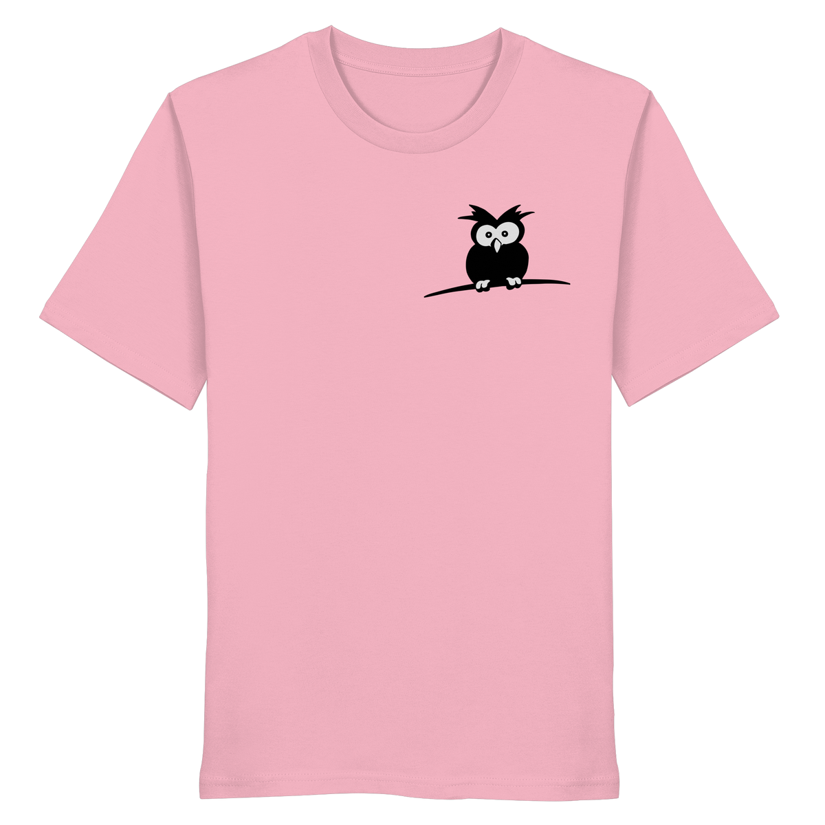 Kleine struppige Eule - Organic Shirt