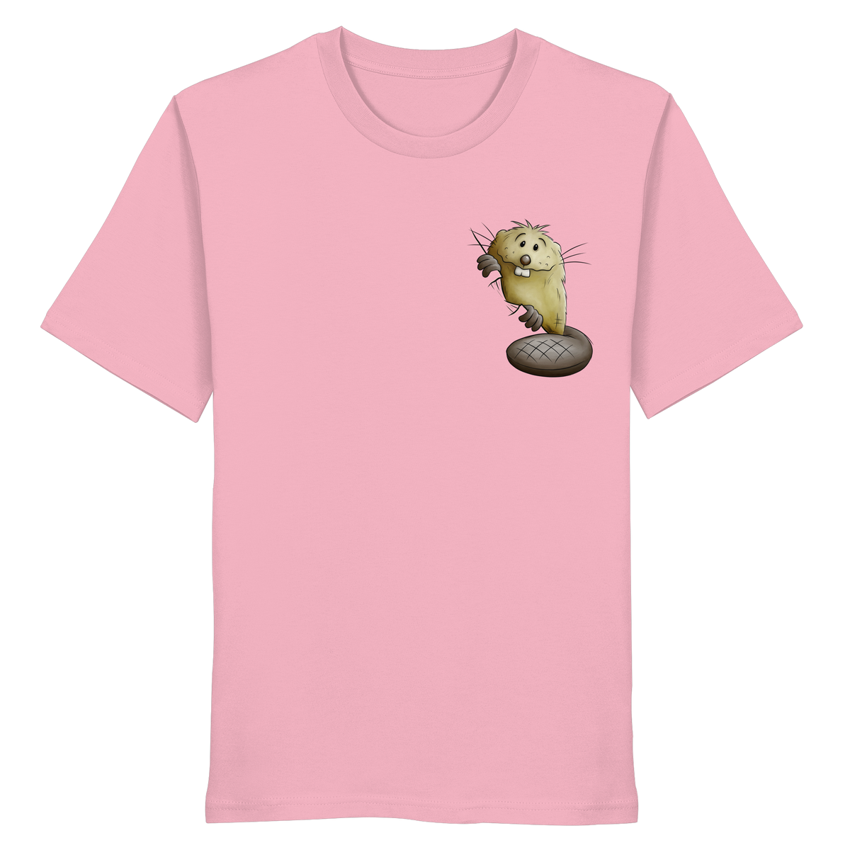 Lustiger frecher Biber - Organic Shirt