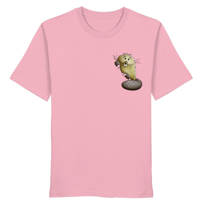 Lustiger frecher Biber - Organic Shirt