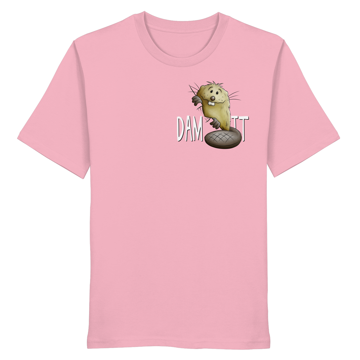 Dam It Verdammt Lustiger Biber - Organic Shirt