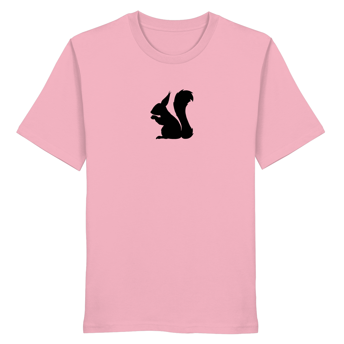 Eichhörnchen Silhouette - Organic Shirt