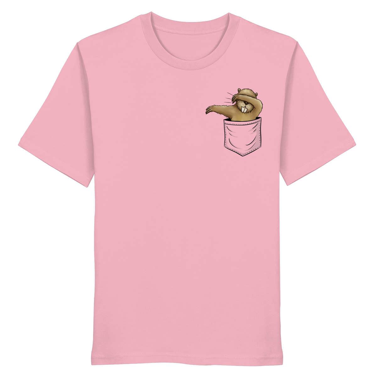 Dabbender Biber in Deiner Tasche - Organic Shirt