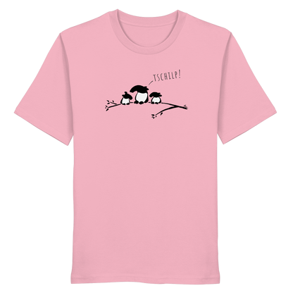 Drei kleine Tapir-Vögel - Organic Shirt