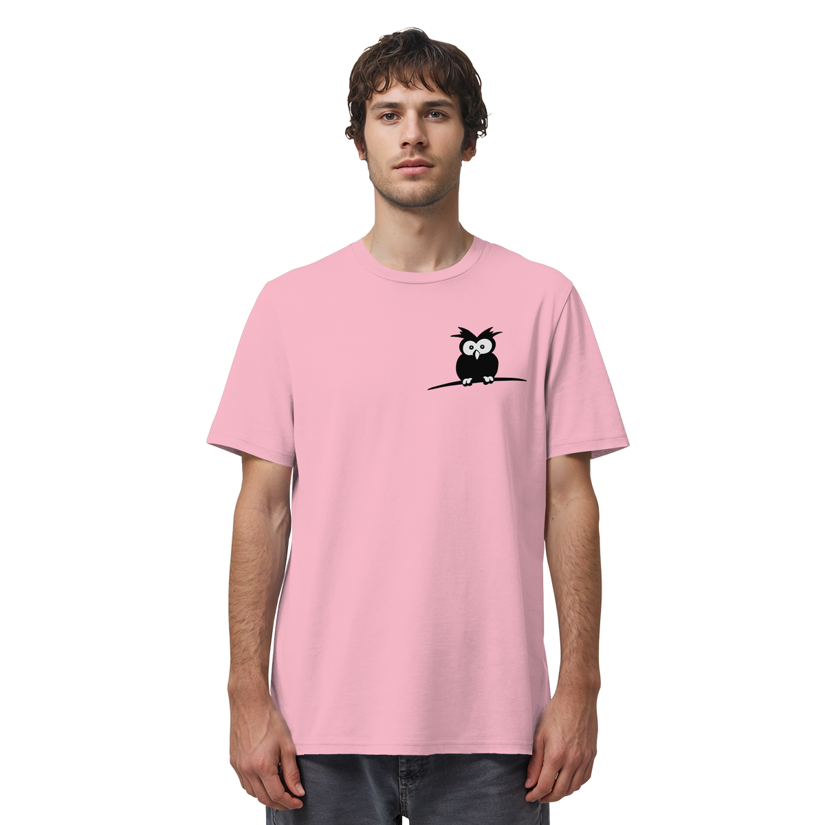 Kleine struppige Eule - Organic Shirt