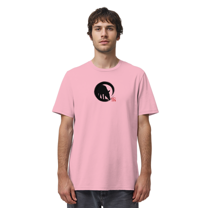 Zen Tapir im japanischen Enso Kreis - Organic Shirt