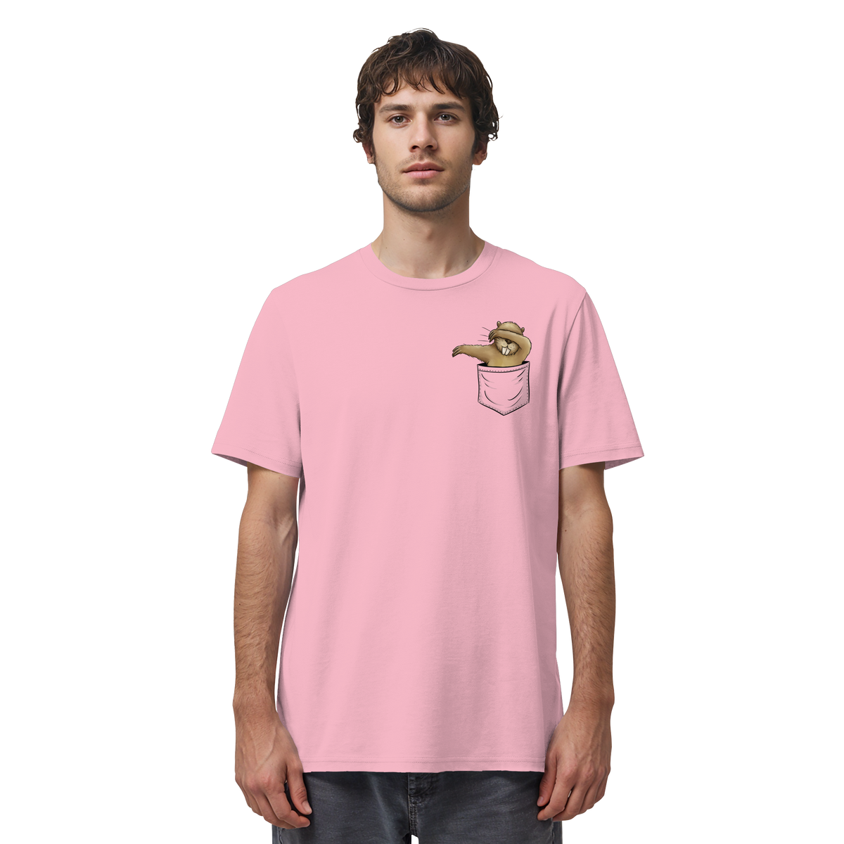 Dabbender Biber in Deiner Tasche - Organic Shirt