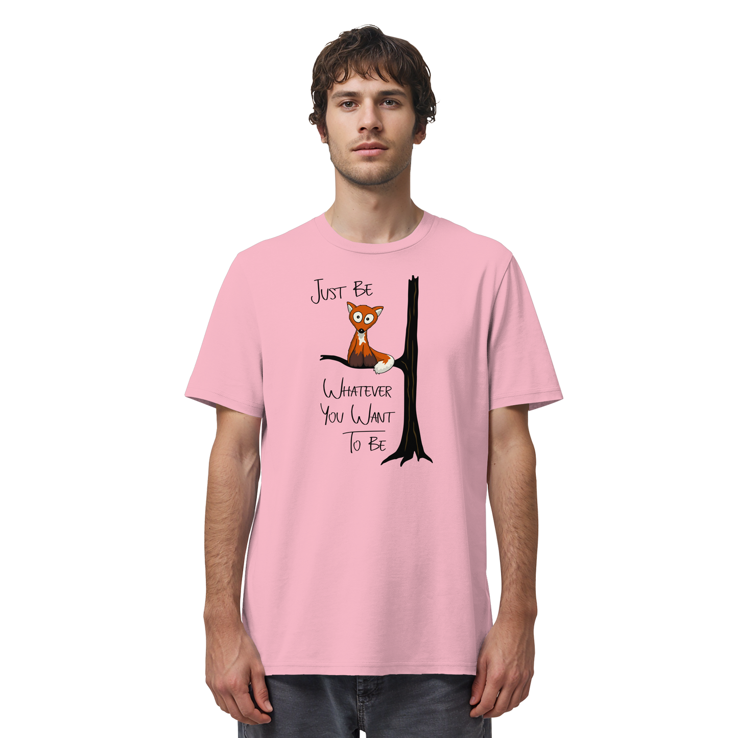Just Be Whatever | Fuchs wie Eule - Organic Shirt