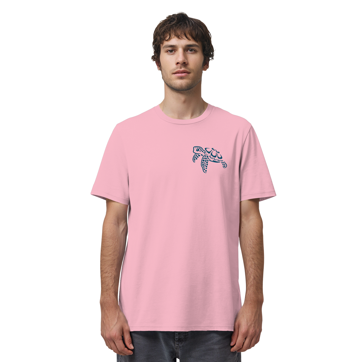Lässig lustige Wasserschildkröte - Organic Shirt
