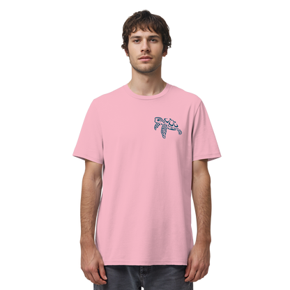 Lässig lustige Wasserschildkröte - Organic Shirt