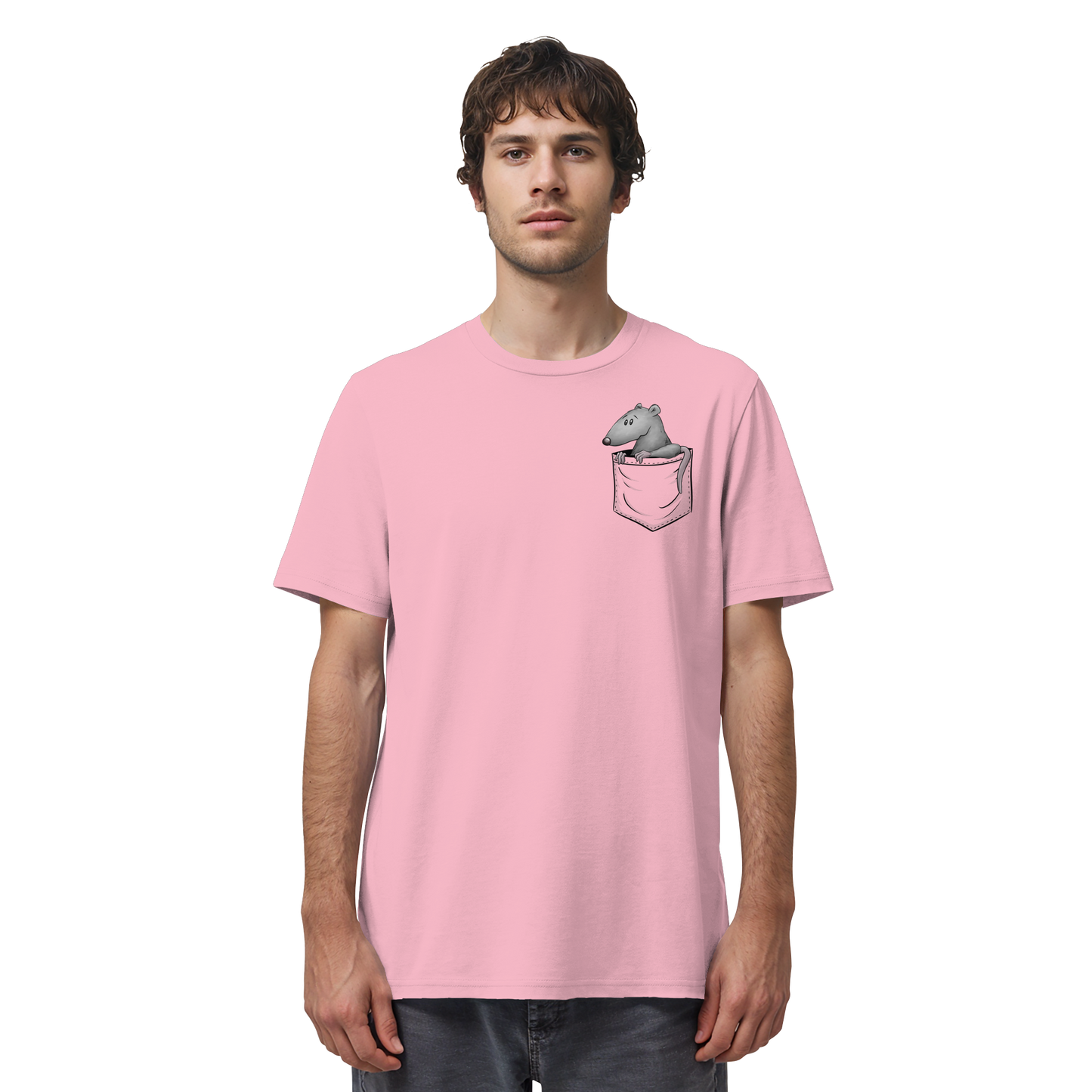 Kleine Ratte in der Tasche - Organic Shirt