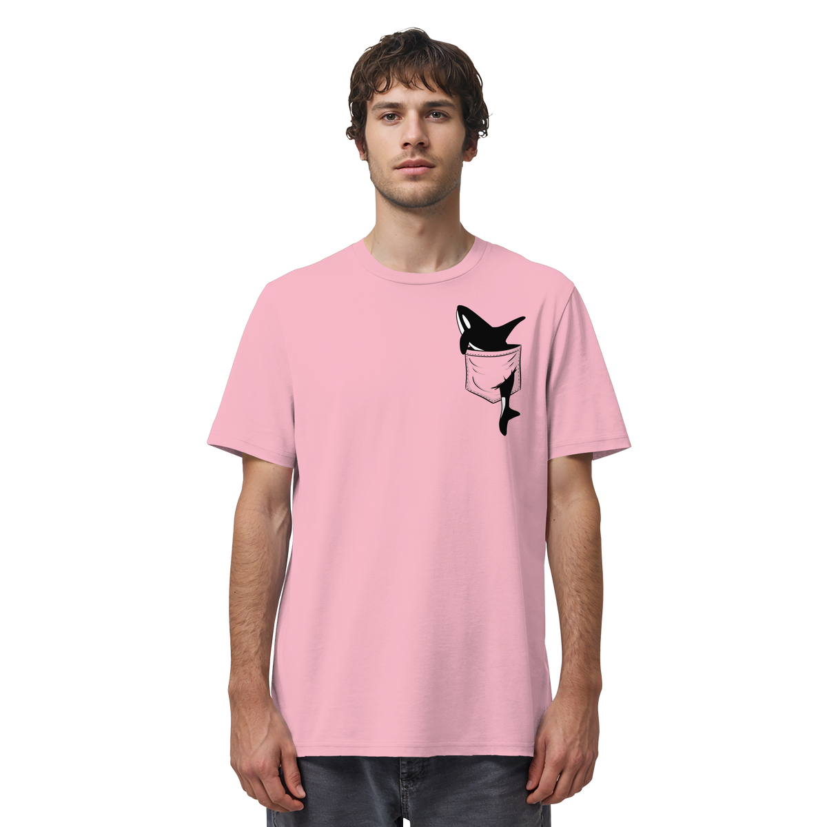Orca In Deiner Tasche - Organic Shirt