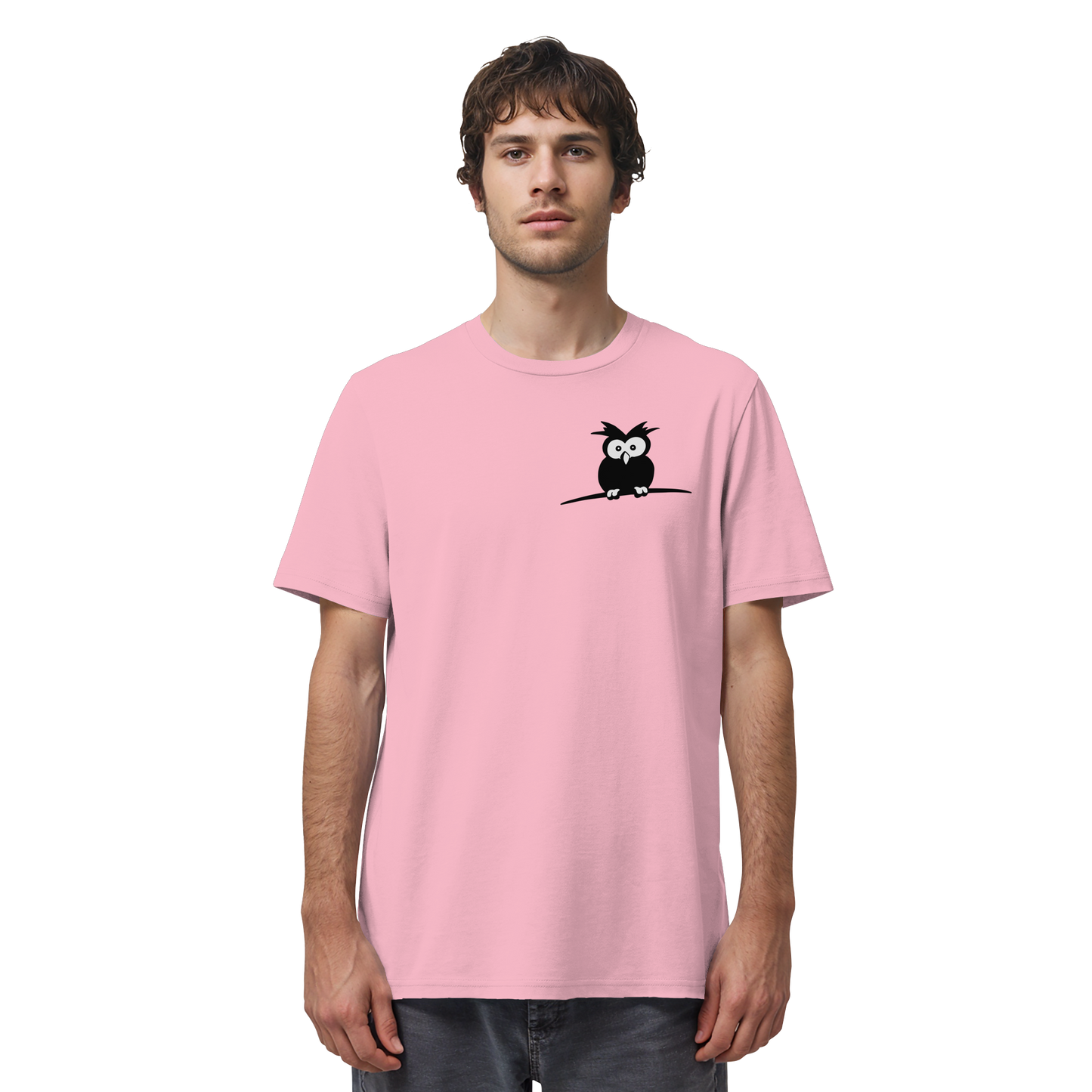Kleine struppige Eule - Organic Shirt