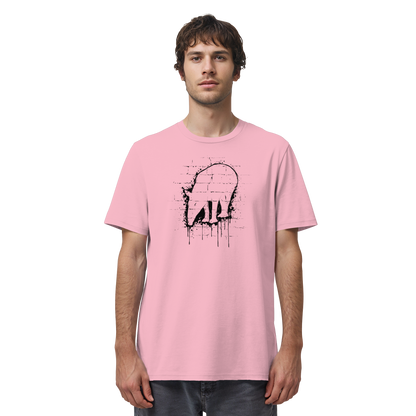 Urban Street Art Tapir Silhouette - Organic Shirt