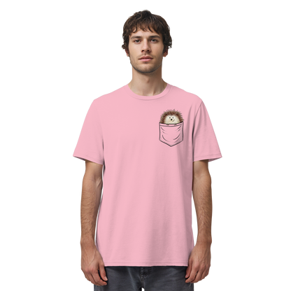 Lustiger Igel in Deiner Brust-Tasche - Organic Shirt