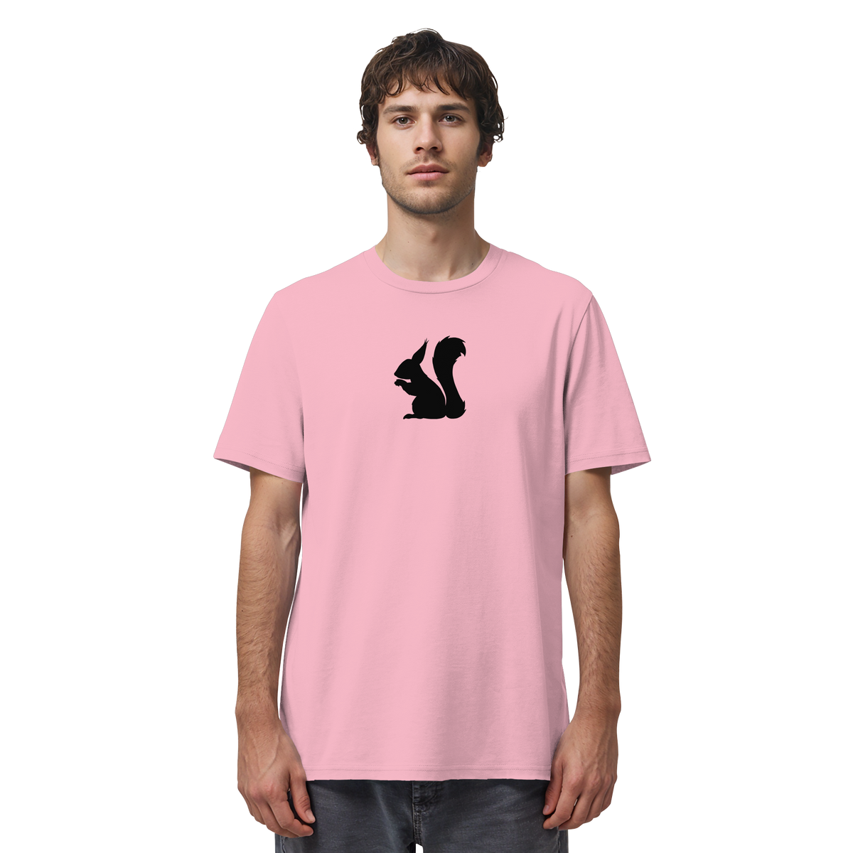 Eichhörnchen Silhouette - Organic Shirt