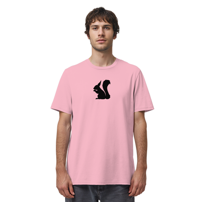 Eichhörnchen Silhouette - Organic Shirt
