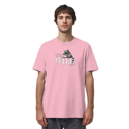 Bisschen wild heute! Waschbär - Organic Shirt