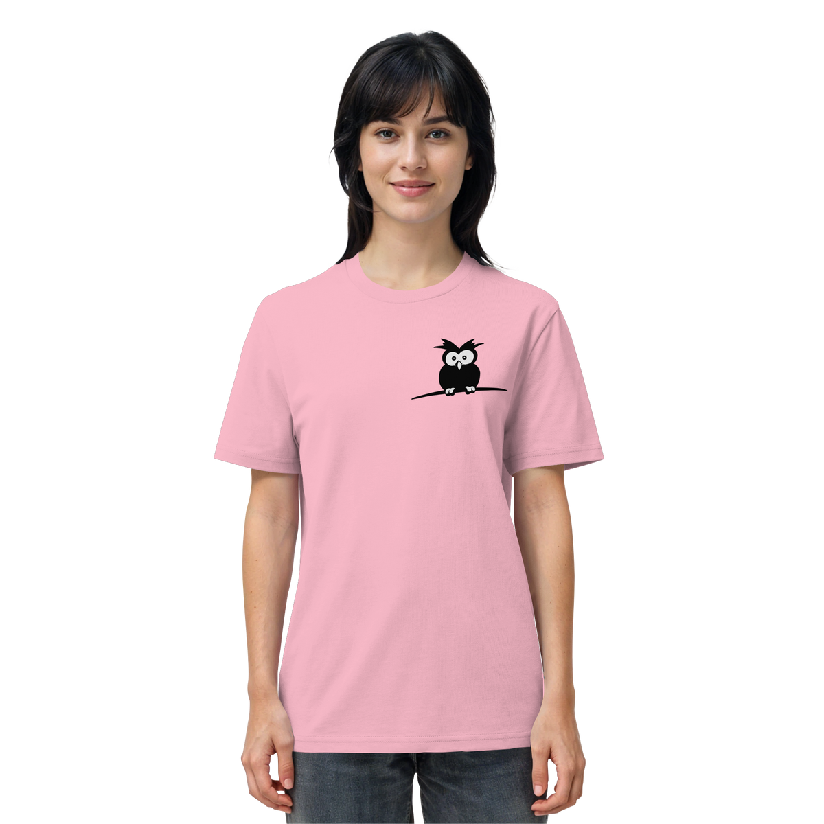 Kleine struppige Eule - Organic Shirt