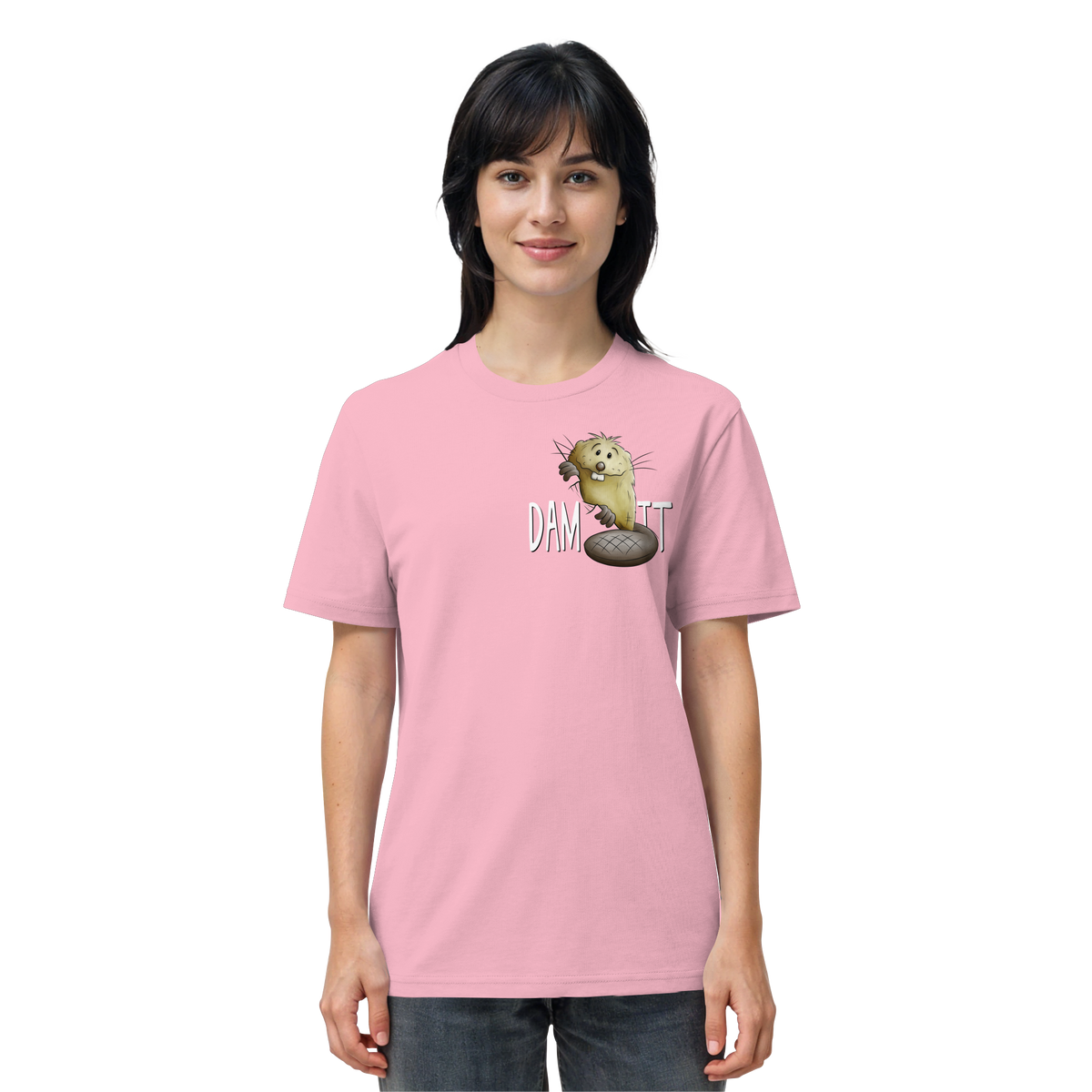 Dam It Verdammt Lustiger Biber - Organic Shirt
