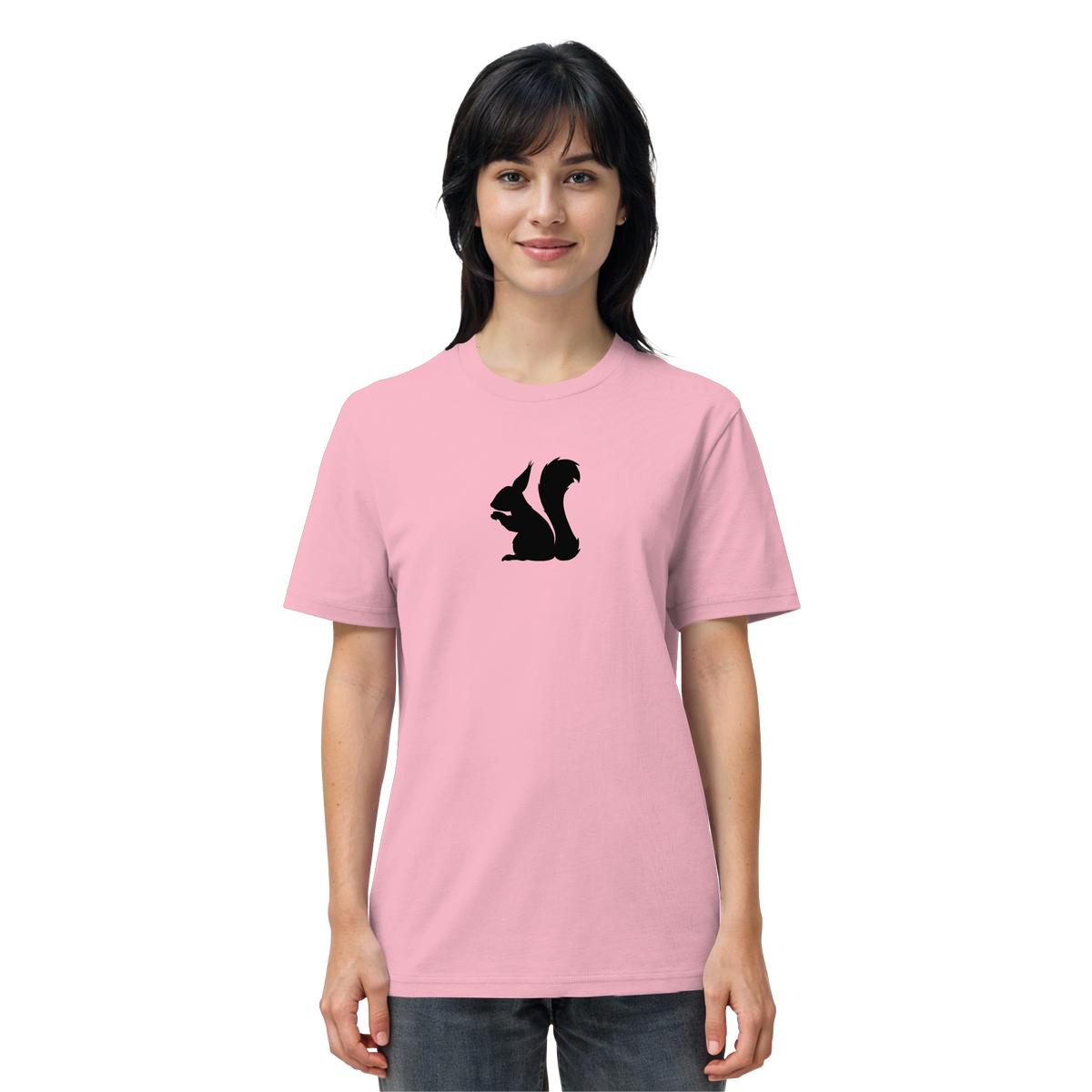 Eichhörnchen Silhouette - Organic Shirt