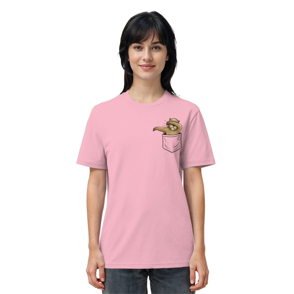 Dabbender Biber in Deiner Tasche - Organic Shirt