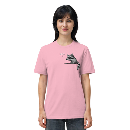 Nope! Frecher verwegener Waschbär - Organic Shirt