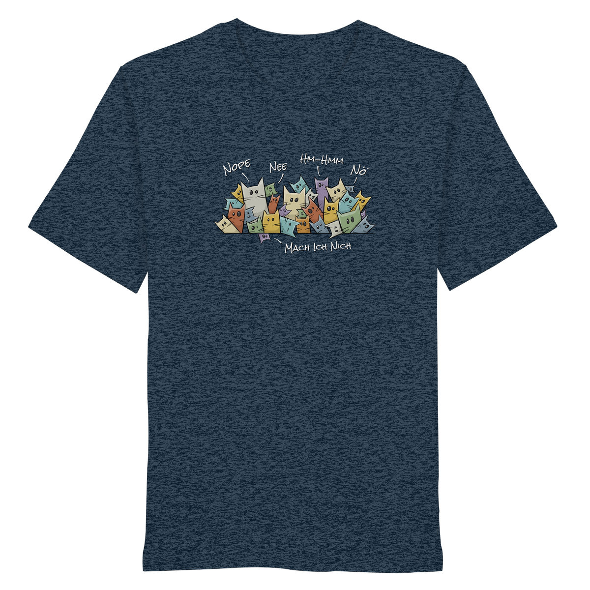 Nope, Nee, Nö Katzen - Organic Shirt