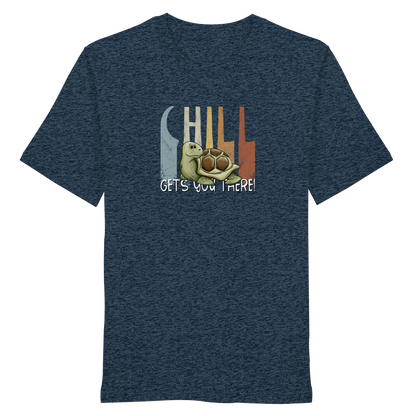 Gechillt gemütliche Schildkröte - Organic Shirt