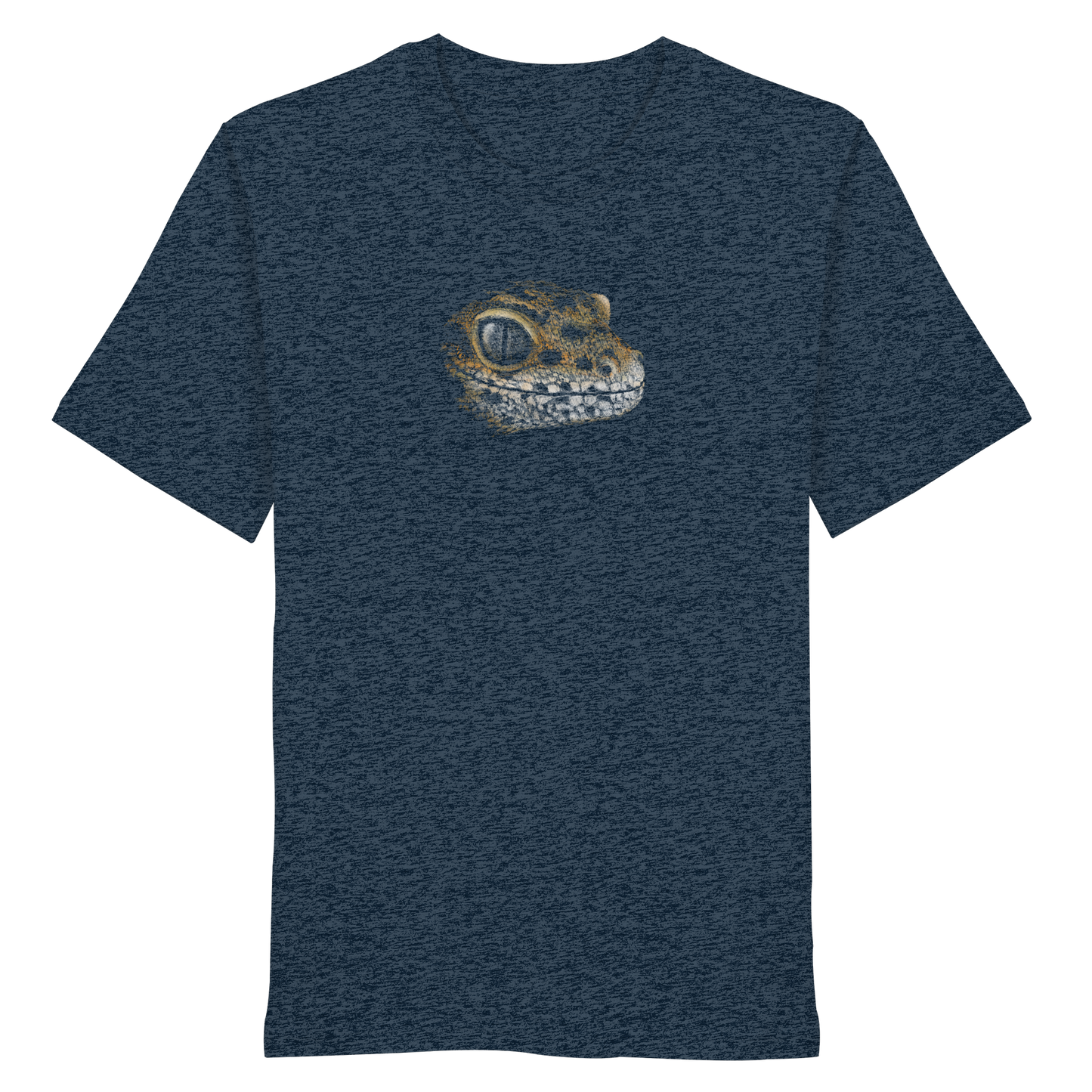 Leopard Gecko Skizze Kritzelkunst - Organic Shirt