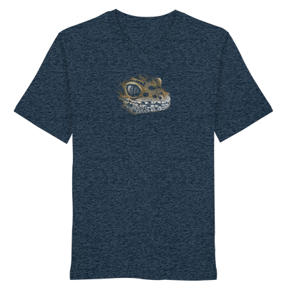 Leopard Gecko Skizze Kritzelkunst - Organic Shirt