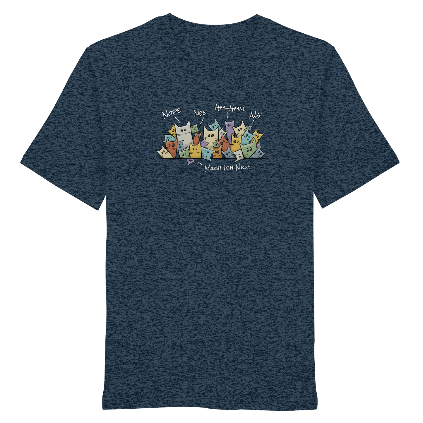 Nope, Nee, Nö Katzen - Organic Shirt