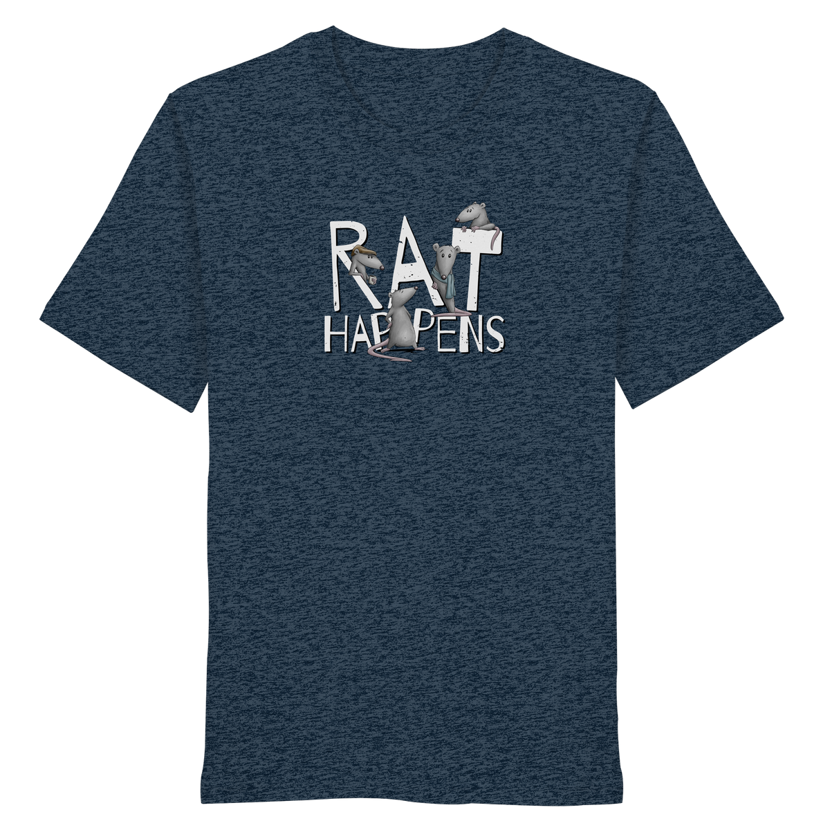 Rat Happens Ratten - Organic Shirt