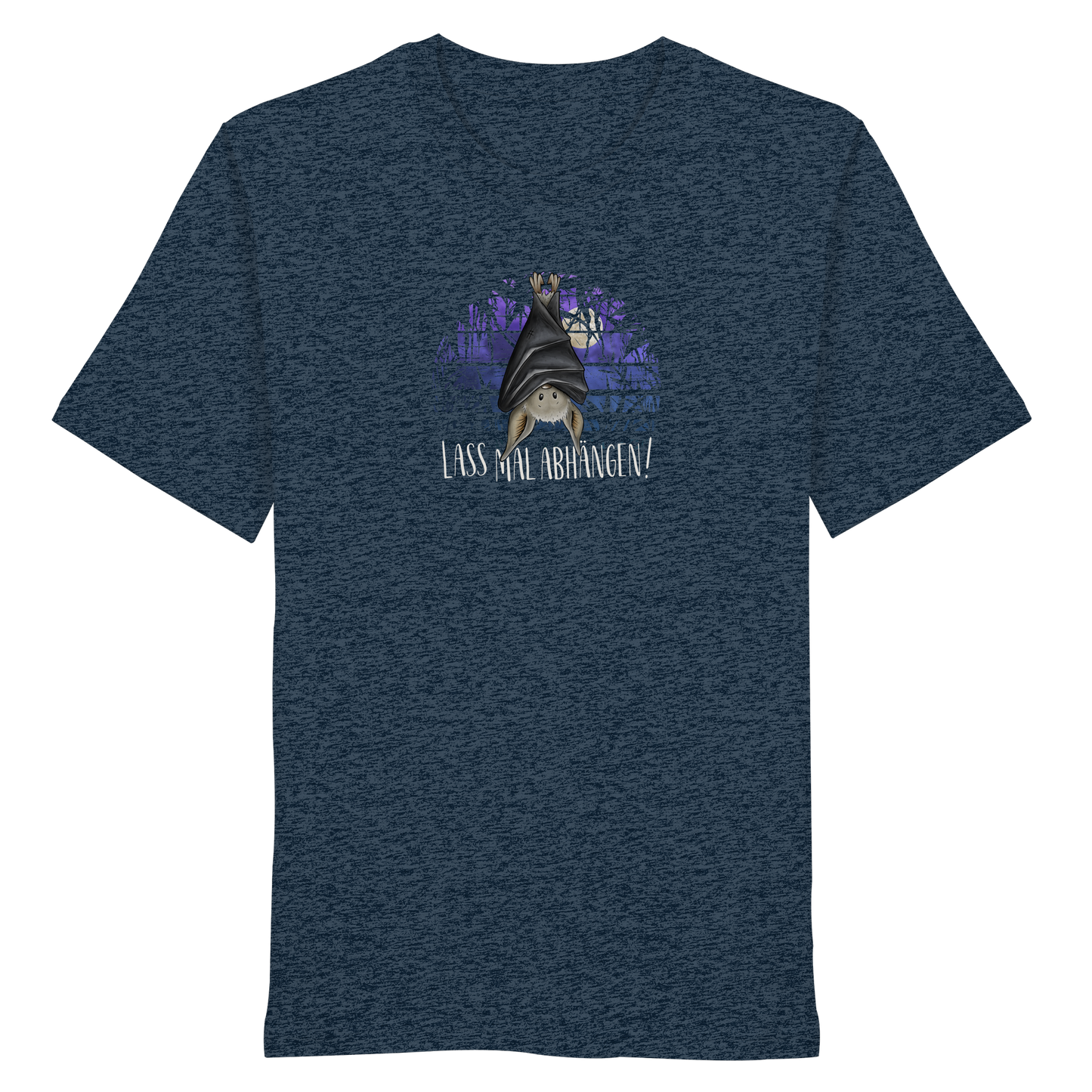 Lass mal abhängen Fledermaus - Organic Shirt