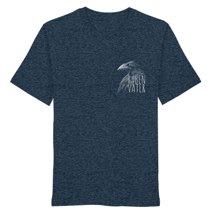 Rabenvater schwarzer Rabe Krähe - Organic Shirt