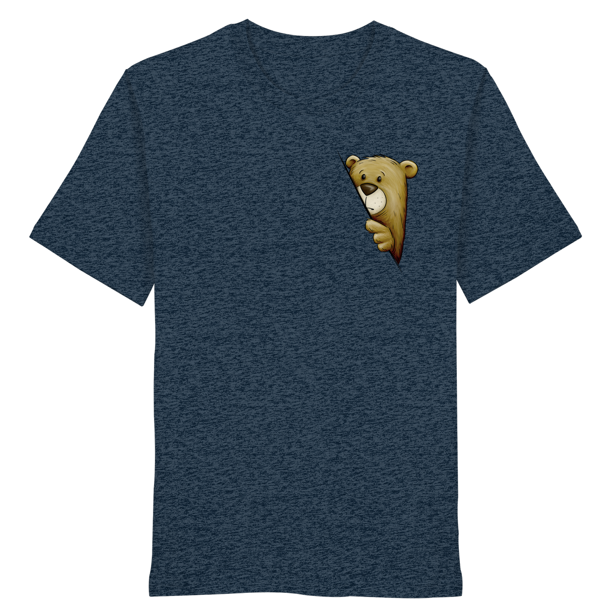 Funky Bär Illustration - Organic Shirt