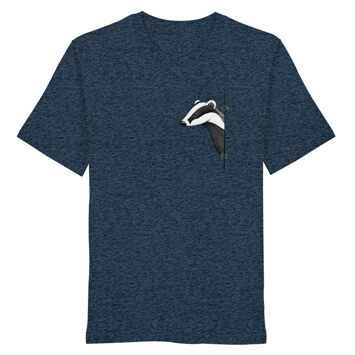 Lässiger Dachs Meister Grimbart - Organic Shirt