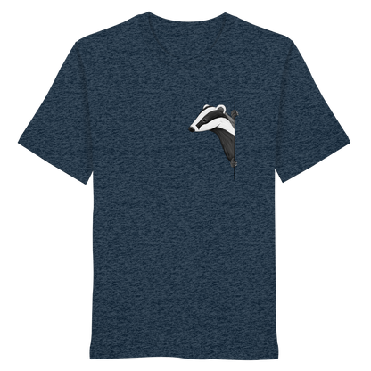 Lässiger Dachs Meister Grimbart - Organic Shirt