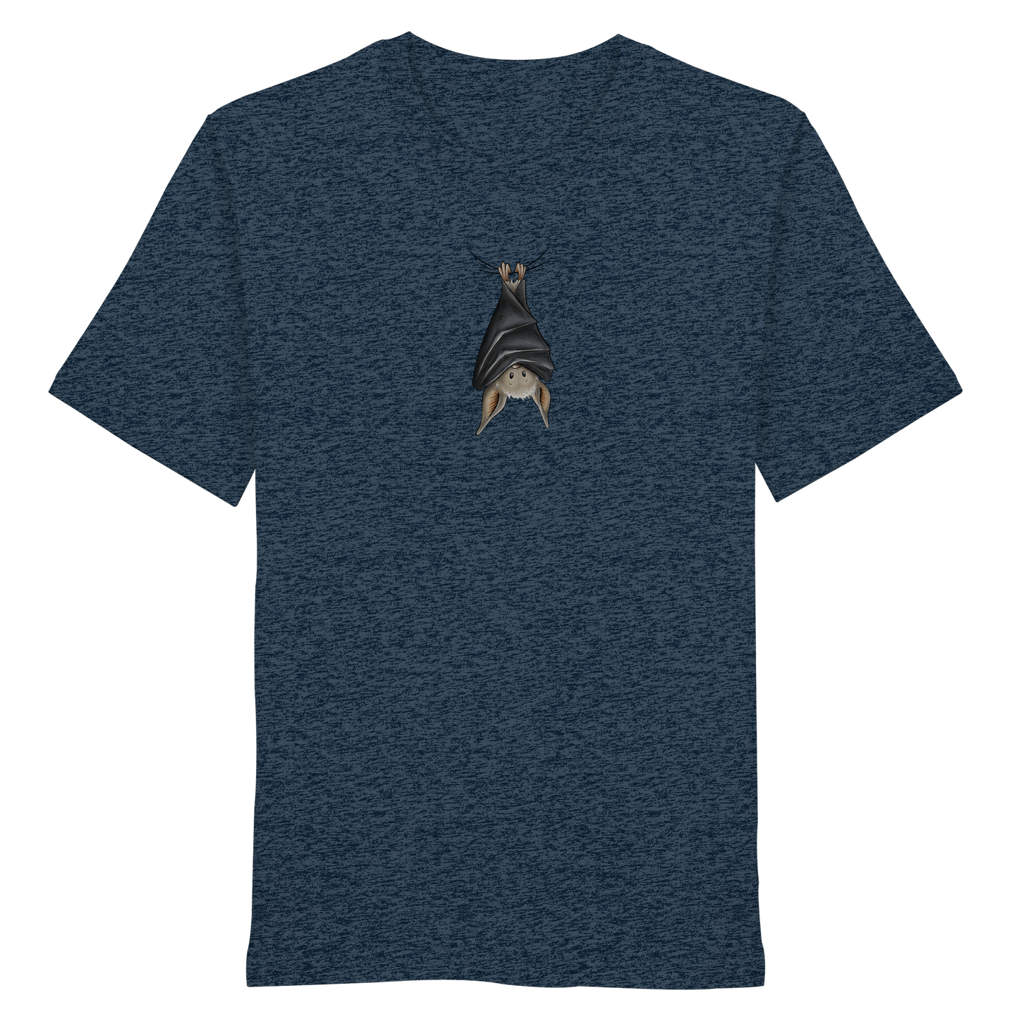 Lustig chillende Fledermaus - Organic Shirt