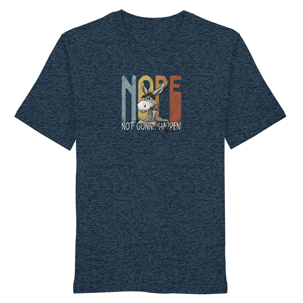 Nope | bockiger Esel - Organic Shirt