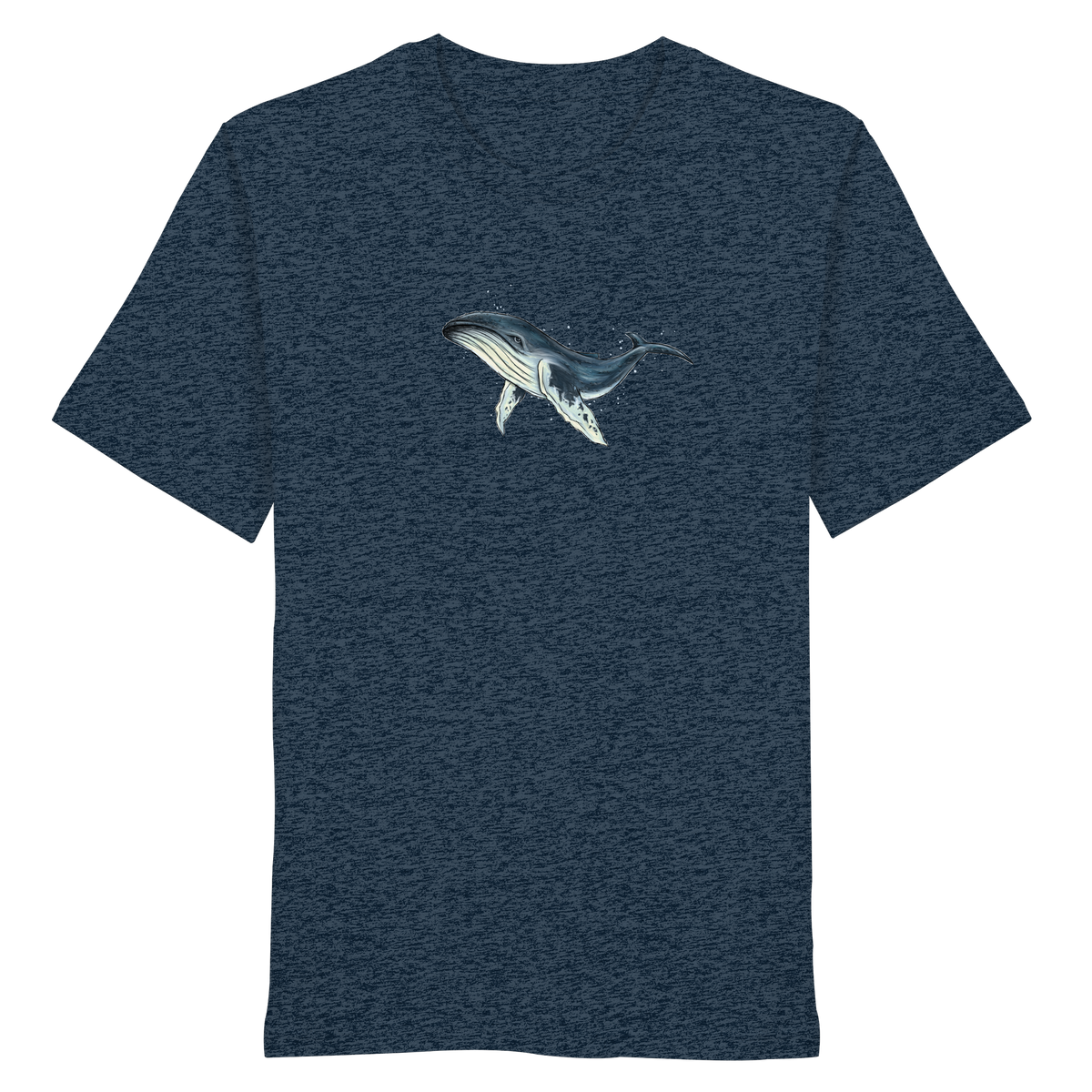 Tiefsee Ozean-Riese Buckelwal - Organic Shirt