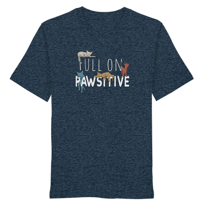 Full On Pawsitive! Gechillte Katzen - Organic Shirt