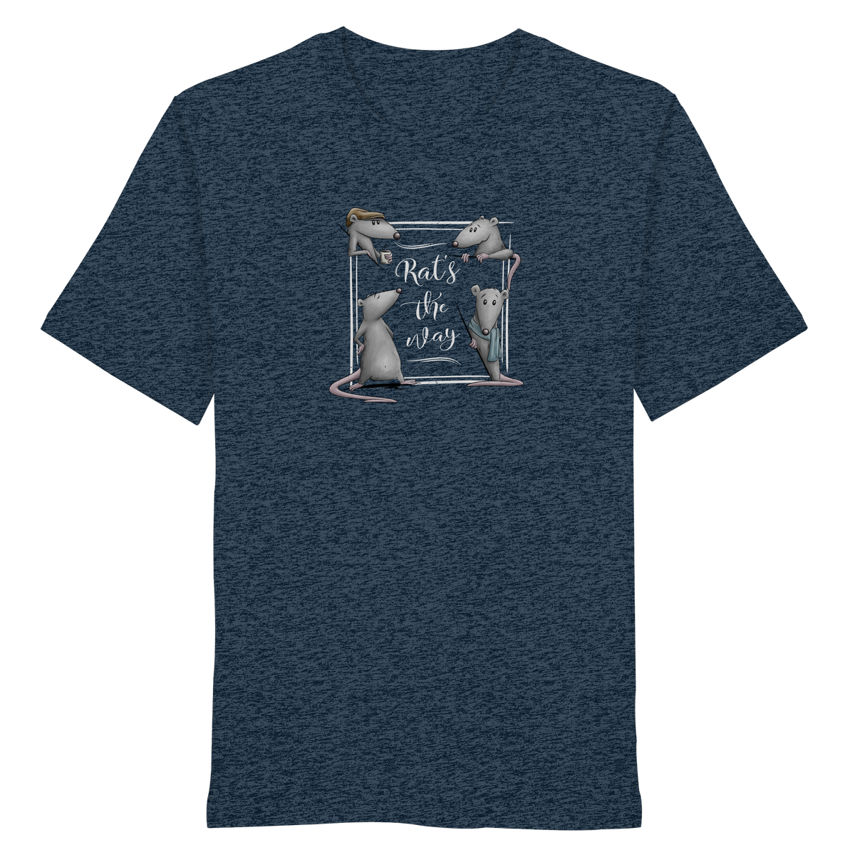 Rat’s The Way Kaffeehaus Ratten - Organic Shirt
