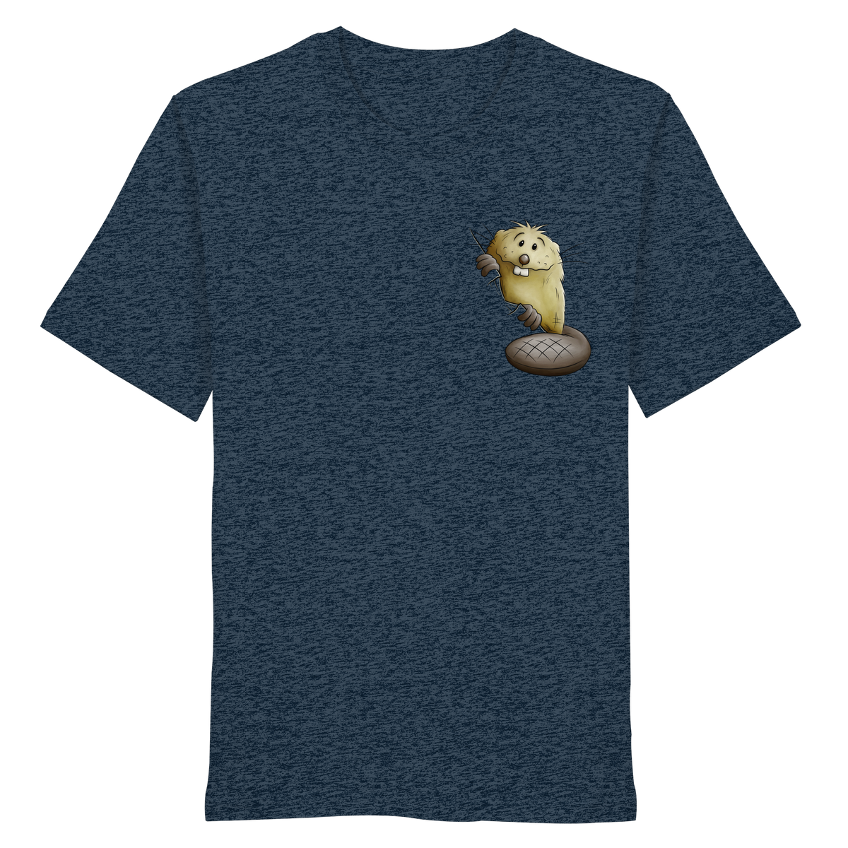 Lustiger frecher Biber - Organic Shirt