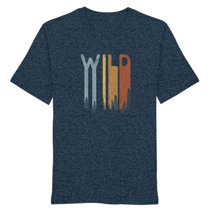 Wild Retro Schriftzug - Organic Shirt