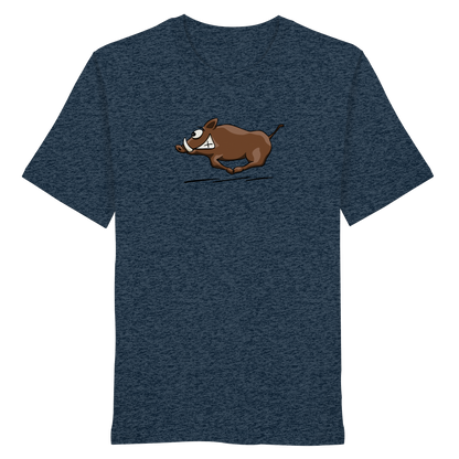 sauwildes Wildschwein | Wildsau  - Organic Shirt