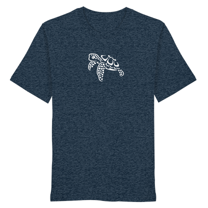 schwimmende Meeres-Schildkröte - Organic Shirt