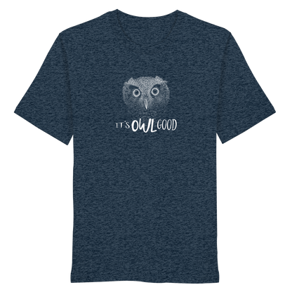 OWL Good | Kritzel-Kunst-Eule - Organic Shirt
