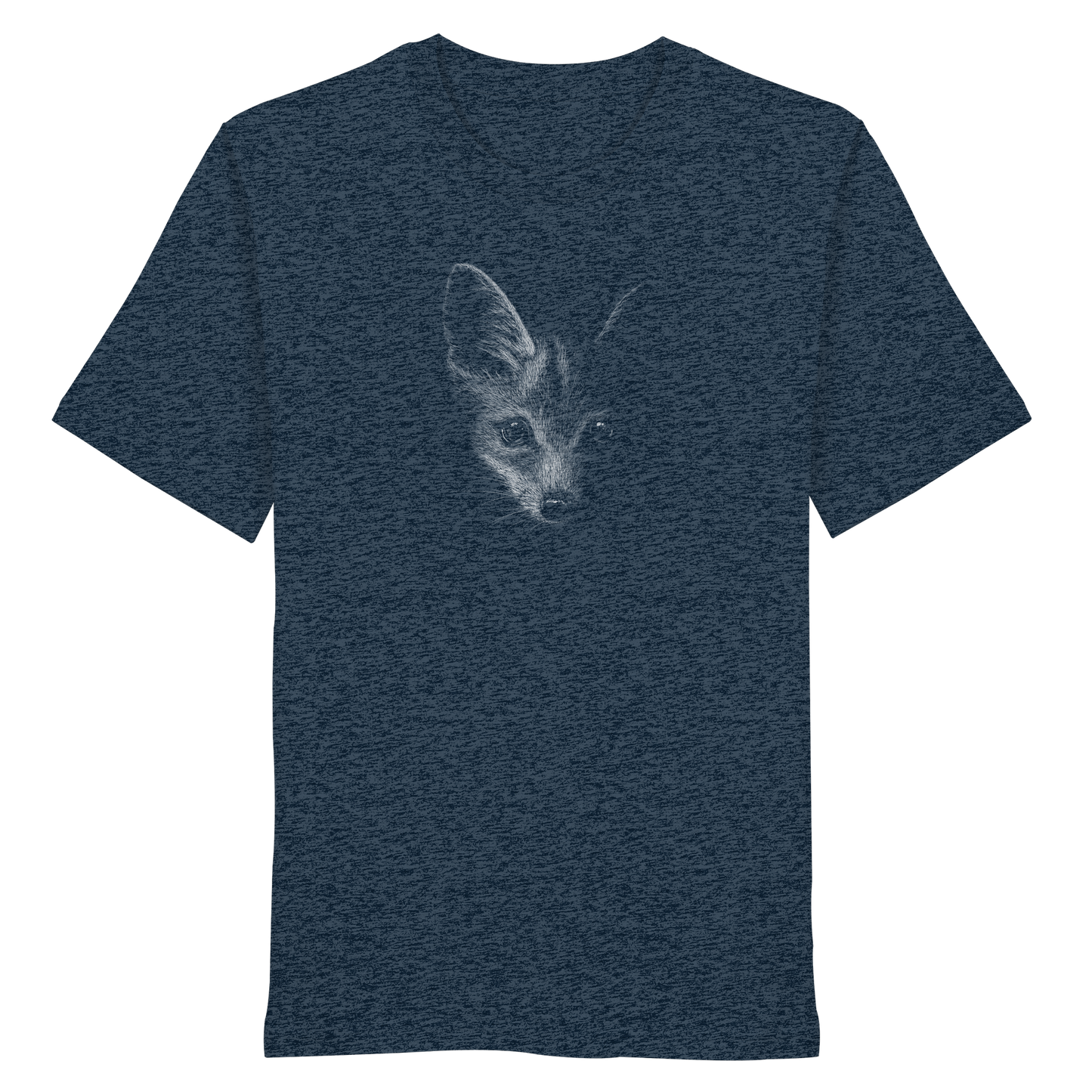 Fuchs Kritzelkunst Illustration - Organic Shirt