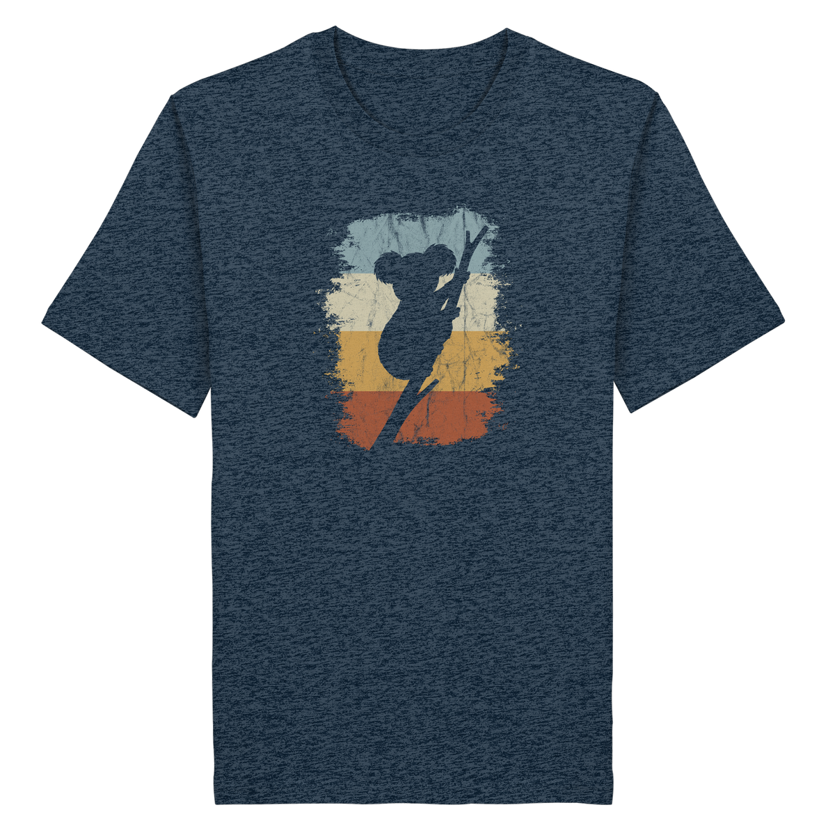 Retro kletternder Koala-Bär - Organic Shirt